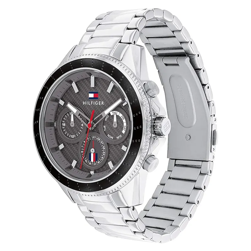 Tommy Hilfiger Aiden Chronograph Grey Dial Men's Watch- 1791857